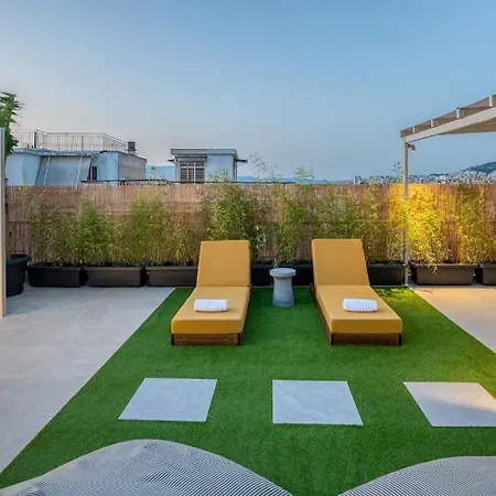 Penthouse With Magical Acropolis View From Balcony Appartement Athene