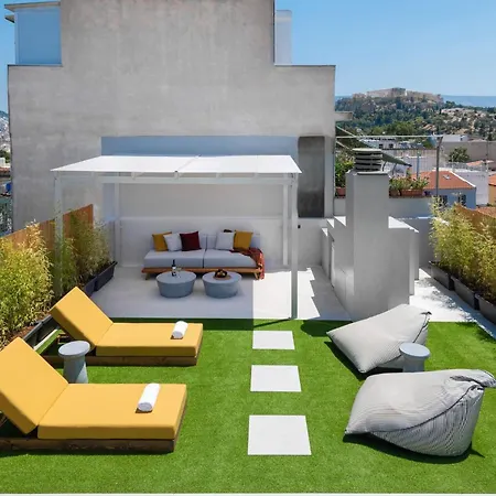 Penthouse With Magical Acropolis View From Balcony * Athene
