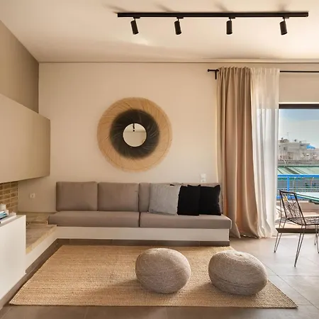 Penthouse With Magical Acropolis View From Balcony Athene
